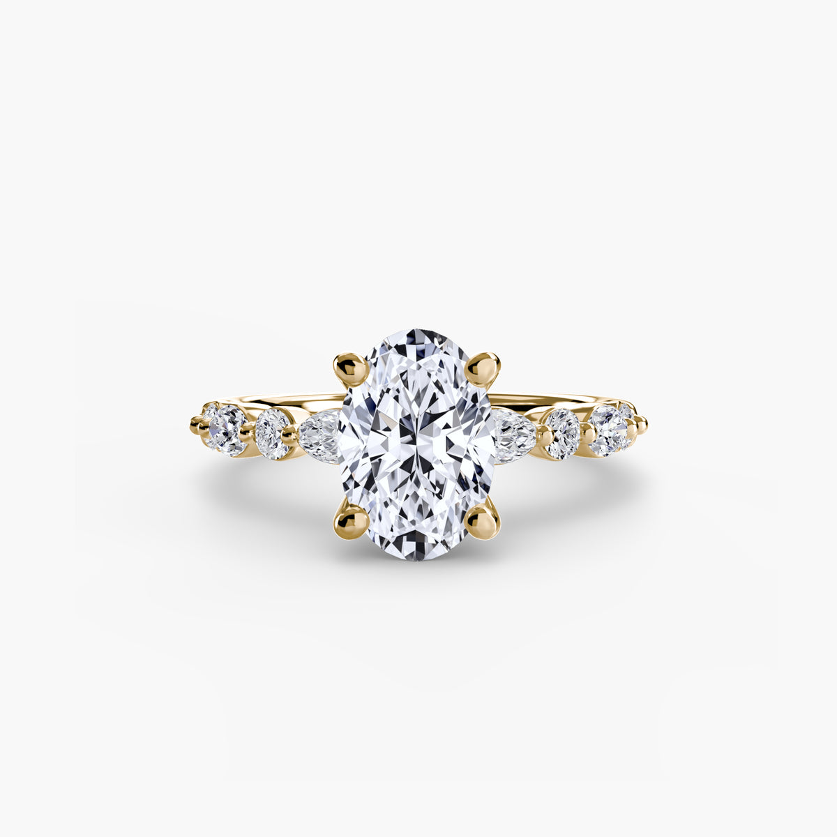 Solitaire with Eternity Pavé 2.
