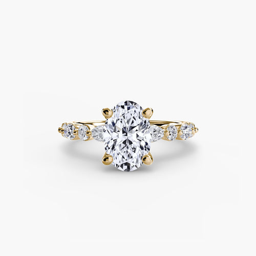 Solitaire with Eternity Pavé 2.