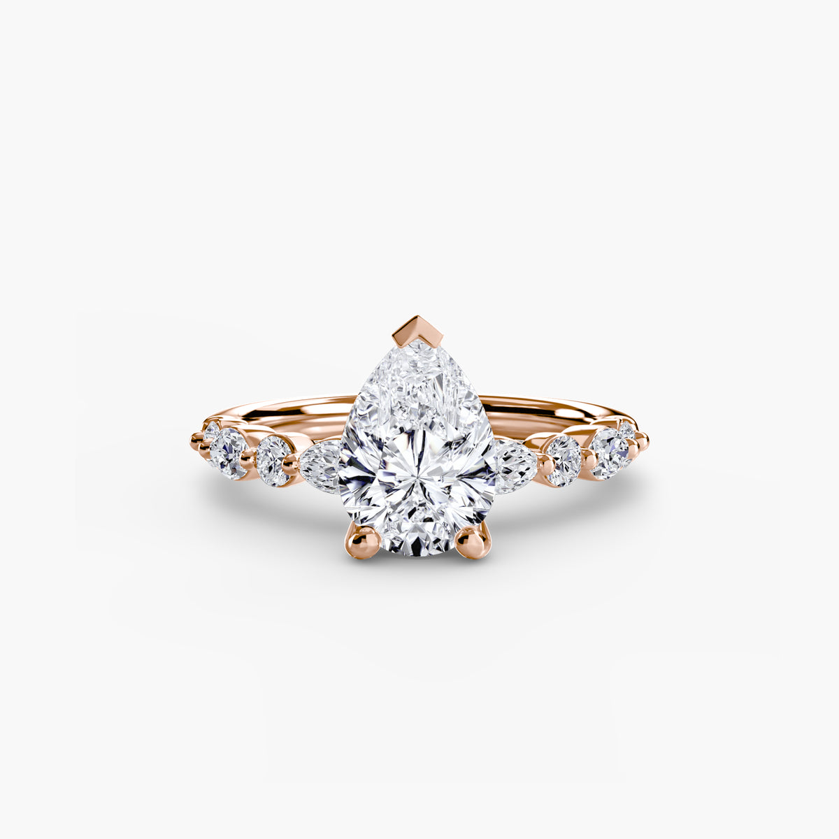 Solitaire with Eternity Pavé 2.
