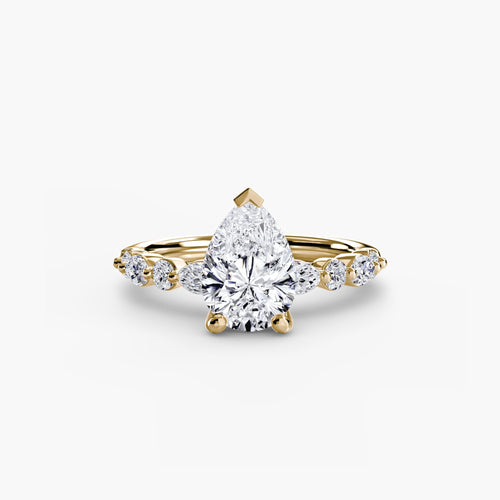 Solitaire with Eternity Pavé 2.