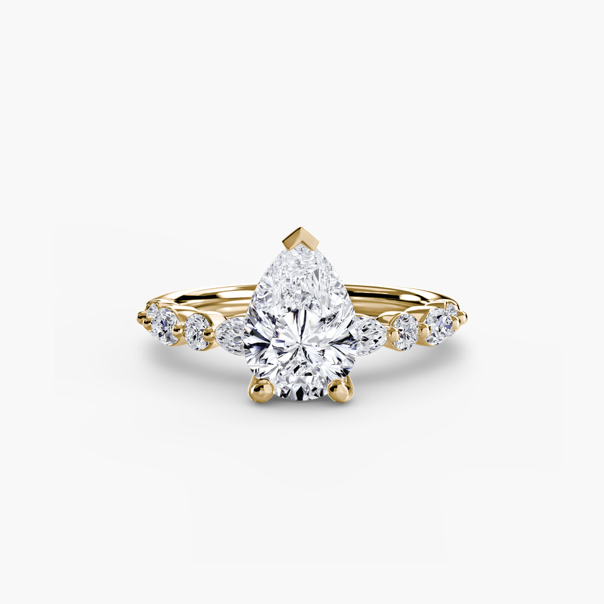 Solitaire with Eternity Pavé 2.