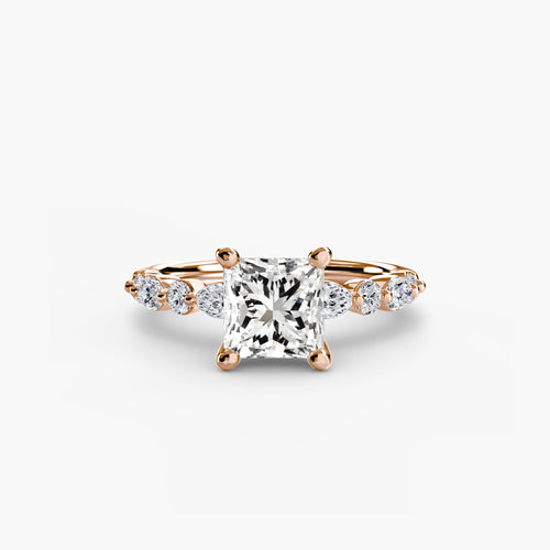 Solitaire with Eternity Pavé 2.