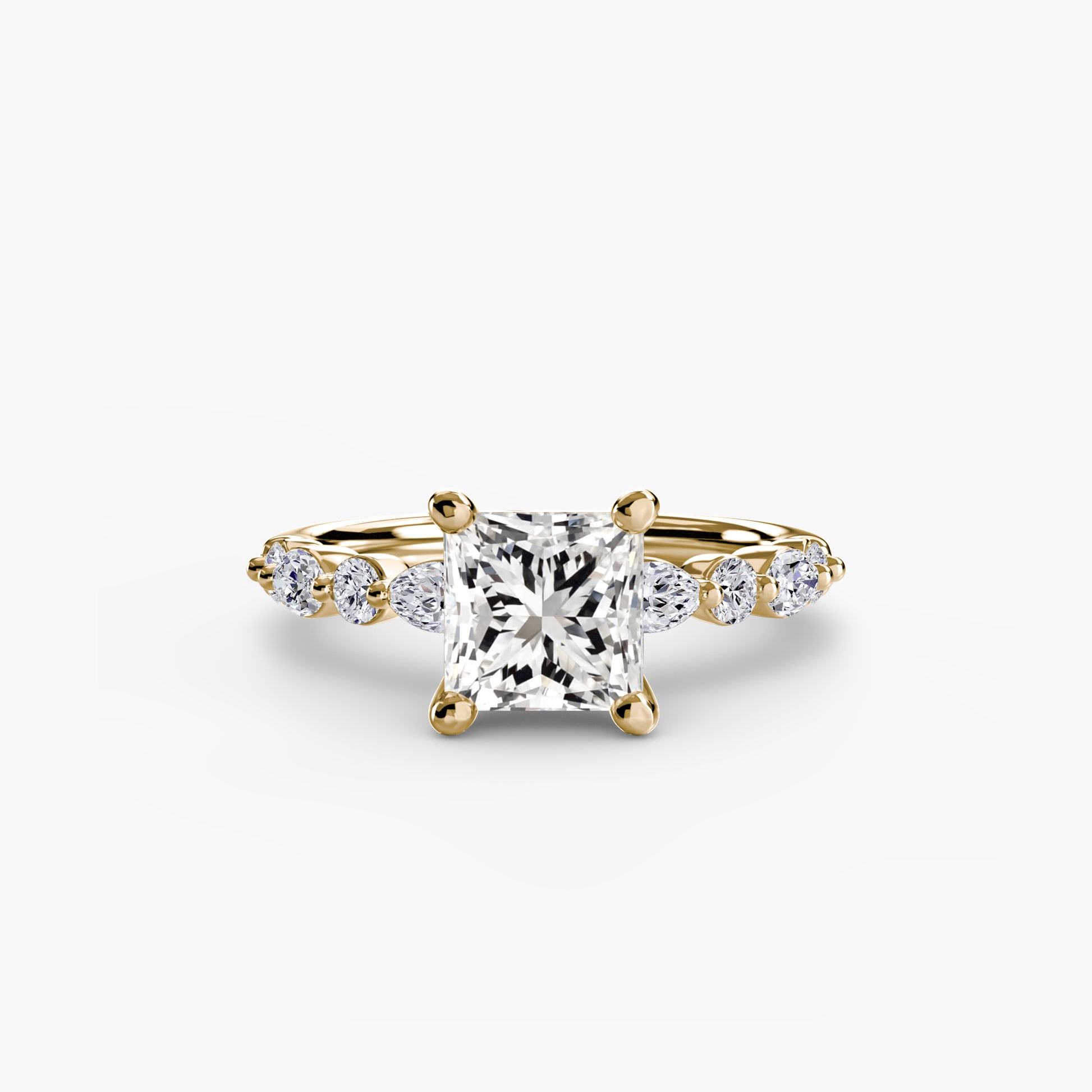 Solitaire with Eternity Pavé 2.