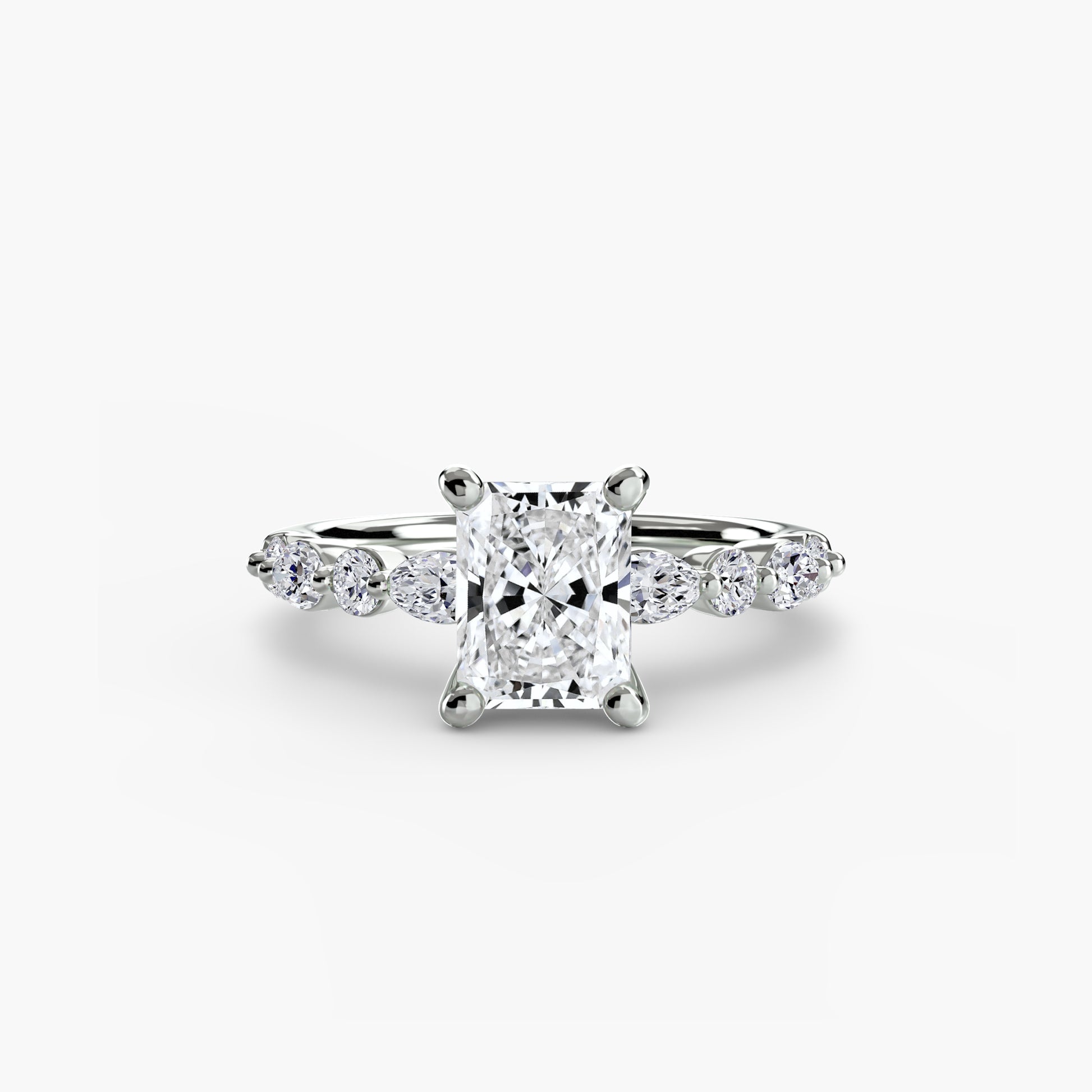 Solitaire with Eternity Pavé 2.