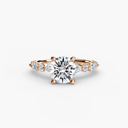 Solitaire with Eternity Pavé 2.