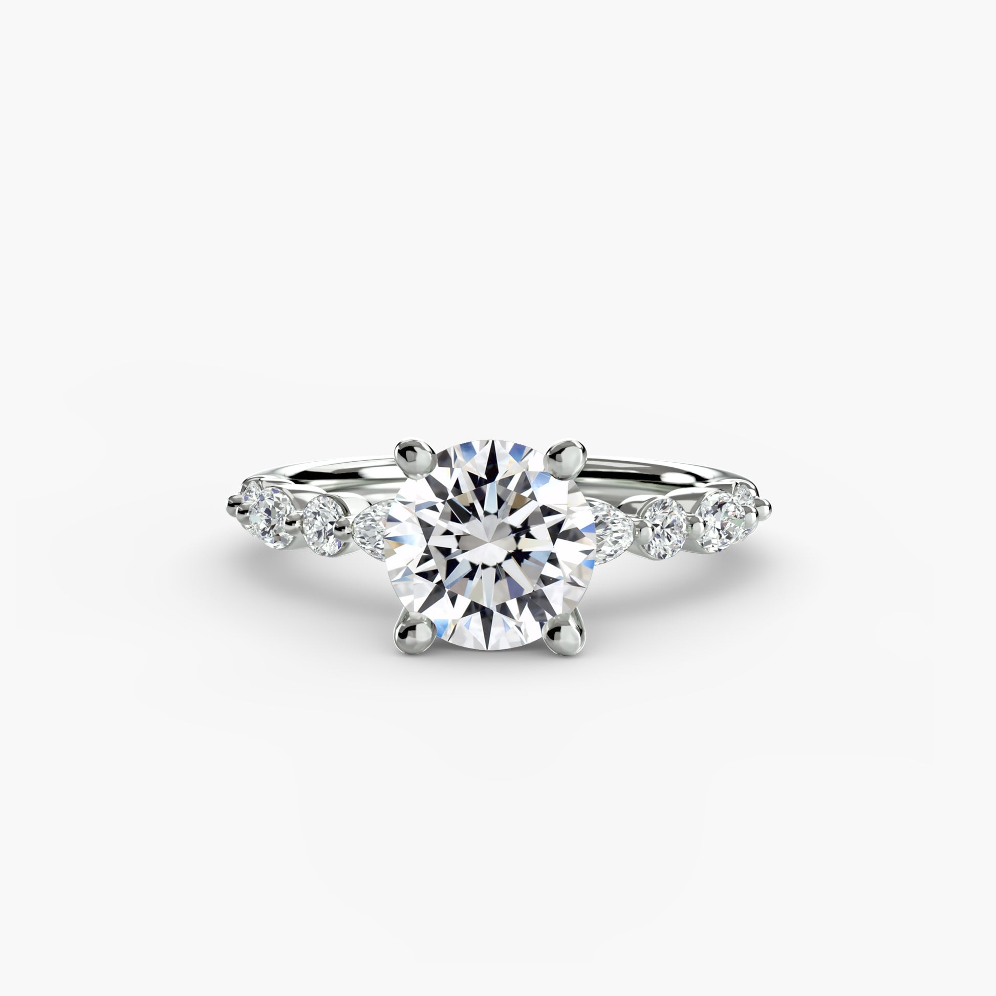 Solitaire with Eternity Pavé 2.