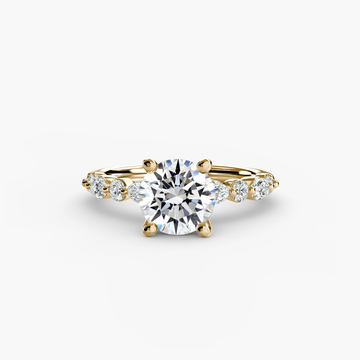 Solitaire with Eternity Pavé 2.