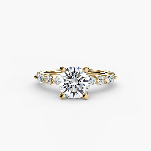 Solitaire with Eternity Pavé 2.