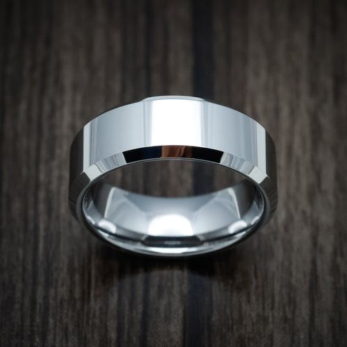 Crown XVI - Tungsten Band Men's Wedding Ring - view 2 - Nura Lab