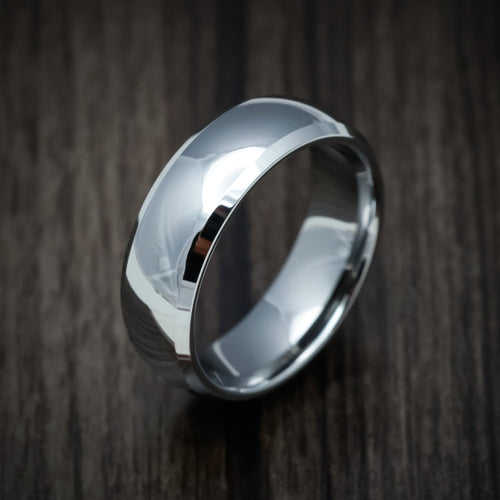 Hector XVI - Tungsten Band Men's Wedding Ring - view 3 - Nura Lab
