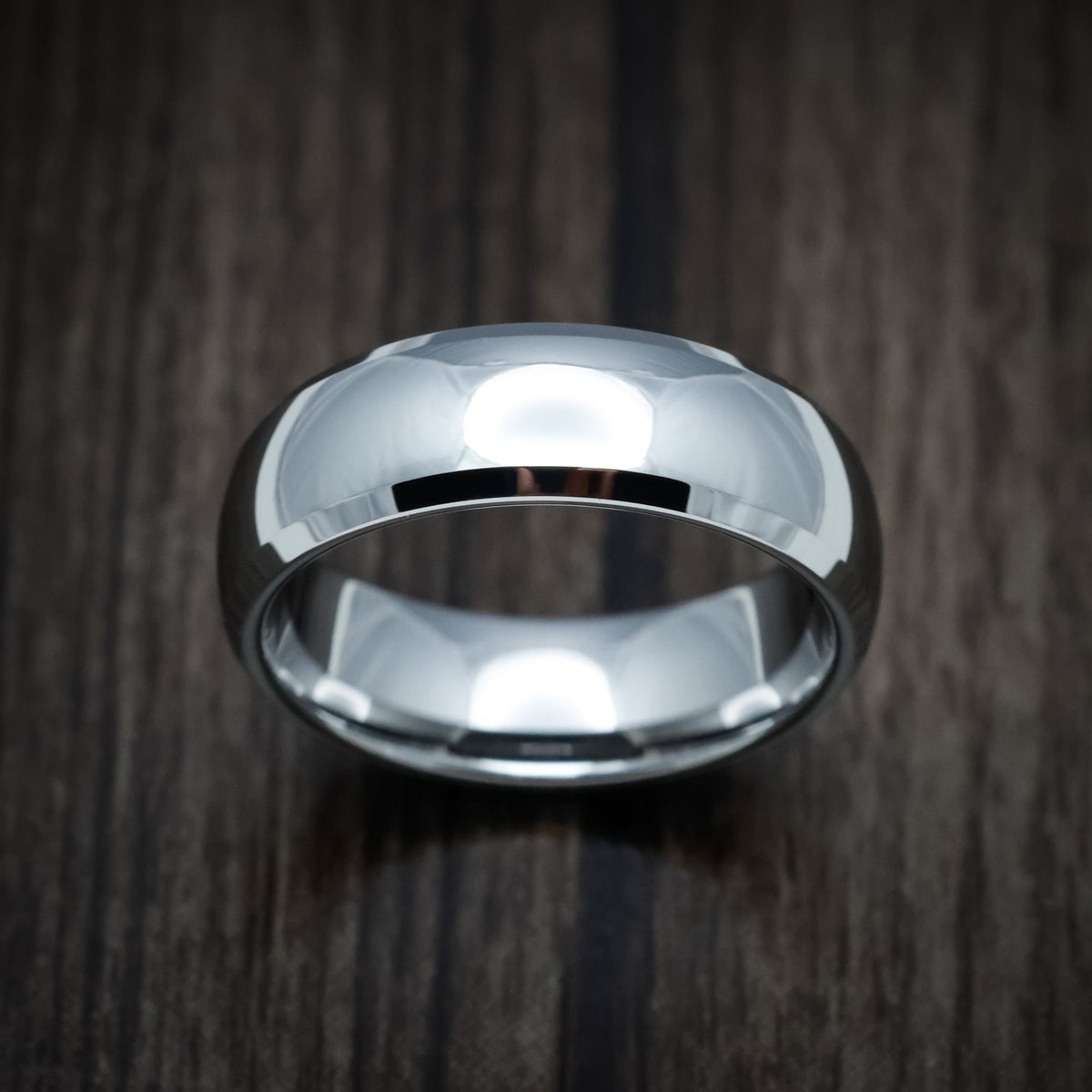 Hector XVI - Tungsten Band Men's Wedding Ring - view 2 - Nura Lab