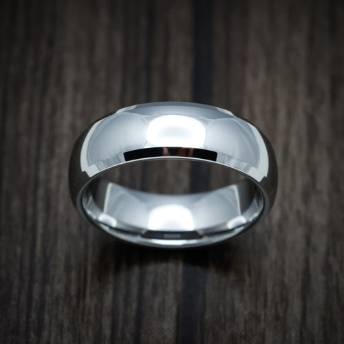 Hector XVI - Tungsten Band Men's Wedding Ring - view 2 - Nura Lab