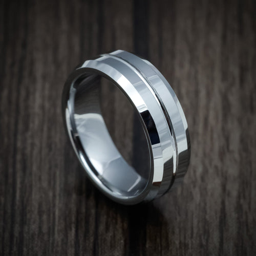 Citadel XV - Tungsten Band Men's Wedding Ring - Nura Lab