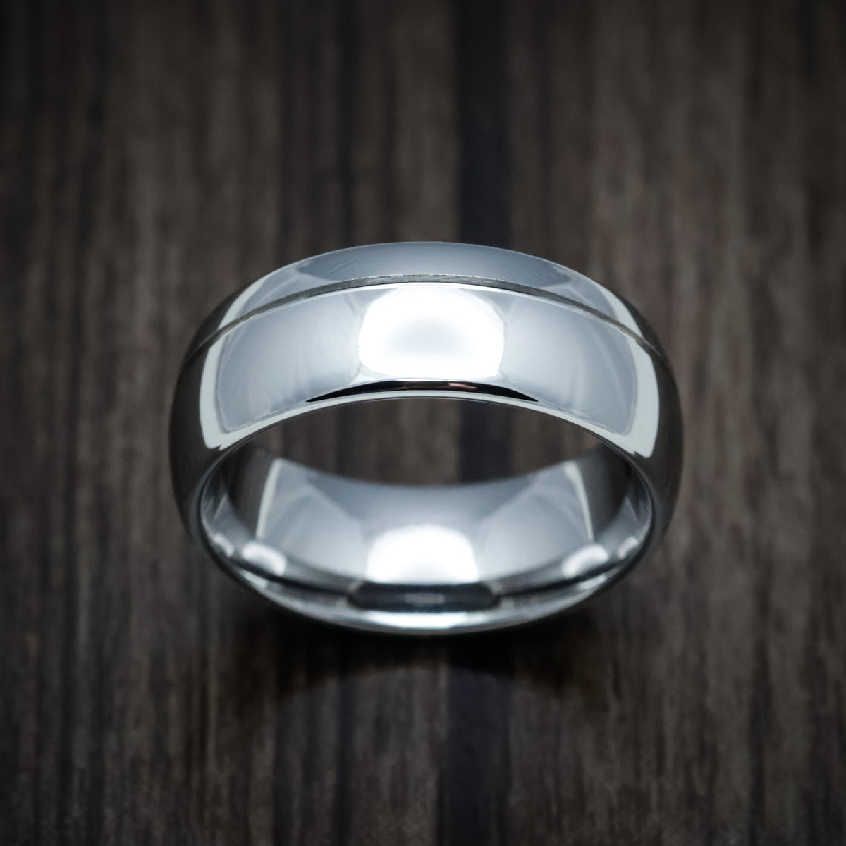 Phoenix XVI - Tungsten Band Men's Wedding Ring - view 2 - Nura Lab