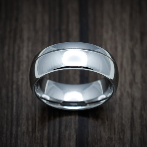 Phoenix XVI - Tungsten Band Men's Wedding Ring - view 2 - Nura Lab