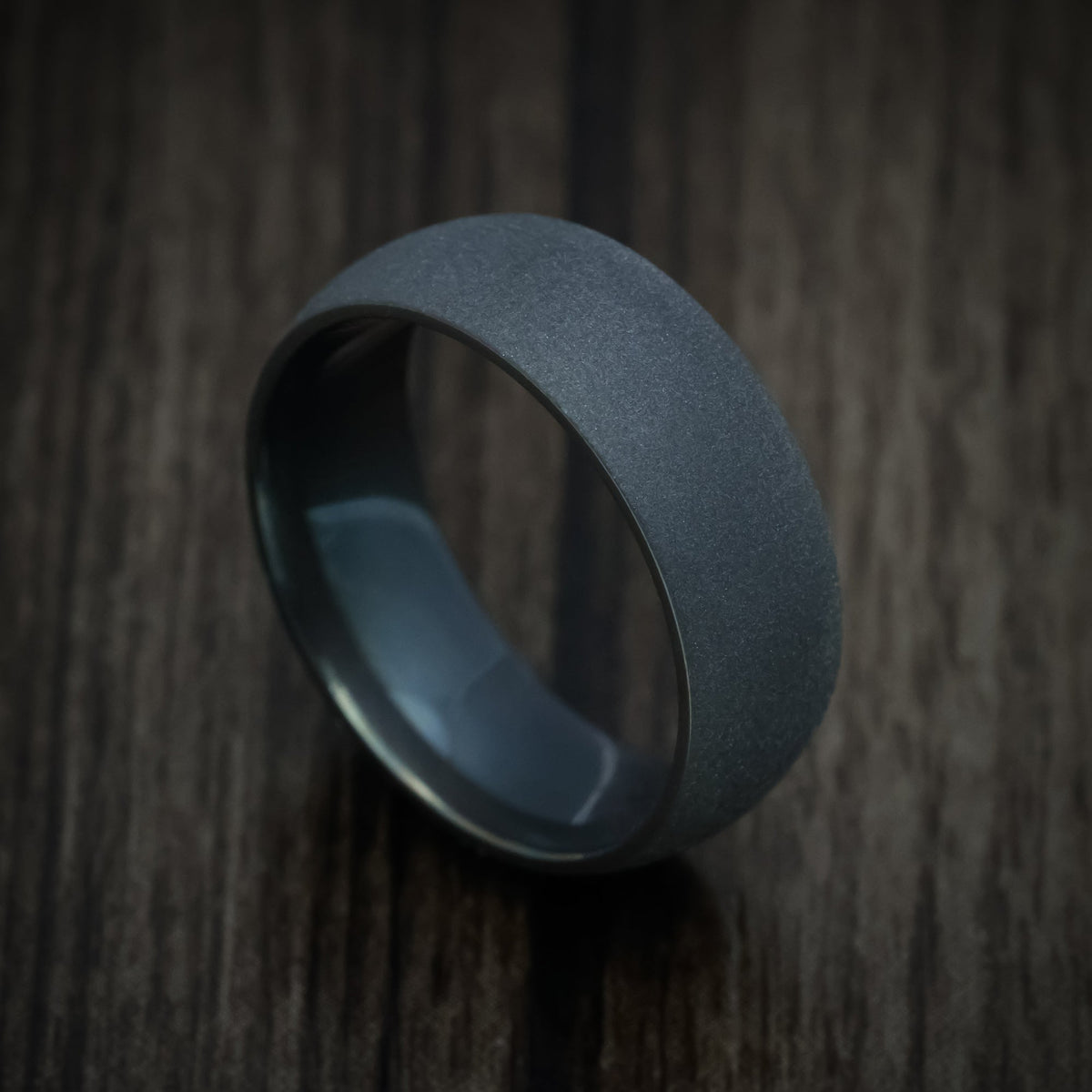 Achilles XIII - Darkened Tantalum Men's Starter Wedding Ring - Nura Lab