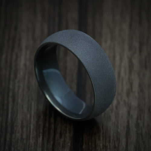 Achilles XIII - Darkened Tantalum Men's Starter Wedding Ring - Nura Lab