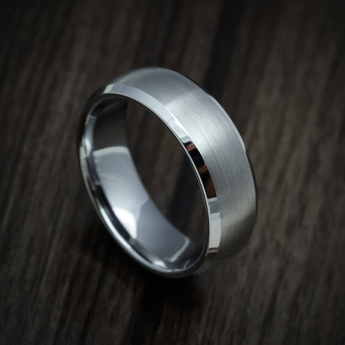 Hector XVI - Tungsten Band Men's Wedding Ring - view 4 - Nura Lab