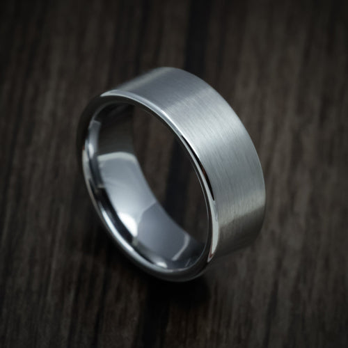 Granite XV - Tungsten Band Men's Wedding Ring - view 4 - Nura Lab
