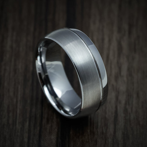 Griffin XVI - Tungsten Band Men's Wedding Ring - view 2 - Nura Lab