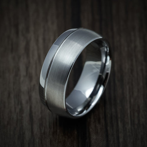 Griffin XVI - Tungsten Band Men's Wedding Ring - view 4 - Nura Lab