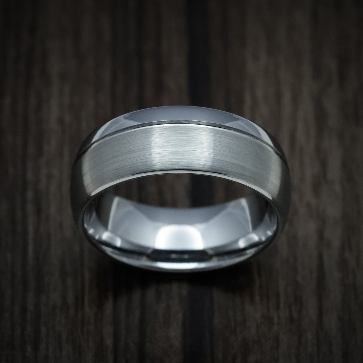 Griffin XVI - Tungsten Band Men's Wedding Ring - view 3 - Nura Lab
