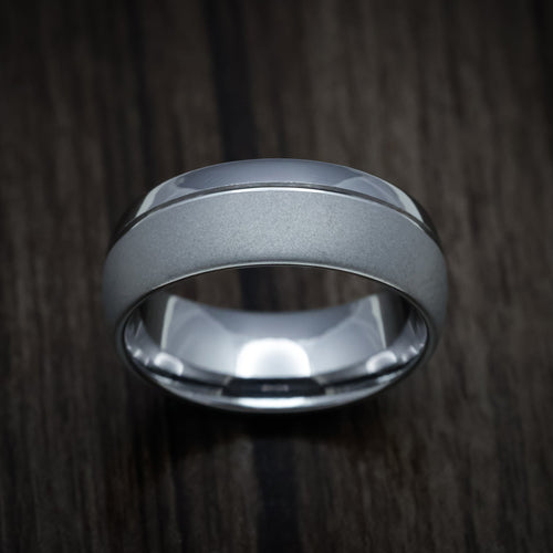 Wolf XVI - Tungsten Band Men's Wedding Ring - view 2 - Nura Lab