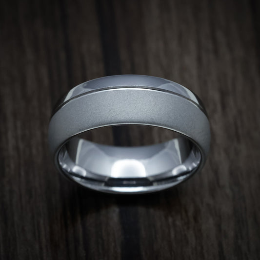 Wolf XVI - Tungsten Band Men's Wedding Ring - view 2 - Nura Lab