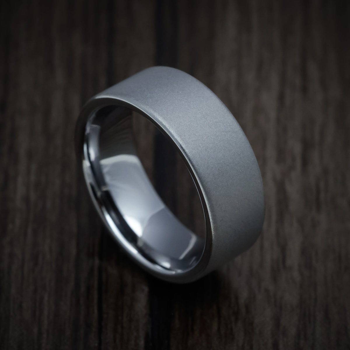 Granite XV - Tungsten Band Men's Wedding Ring - view 5 - Nura Lab
