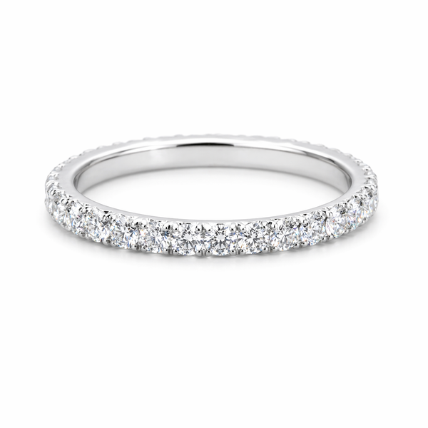Lucy - Wedding Band 14K White Gold