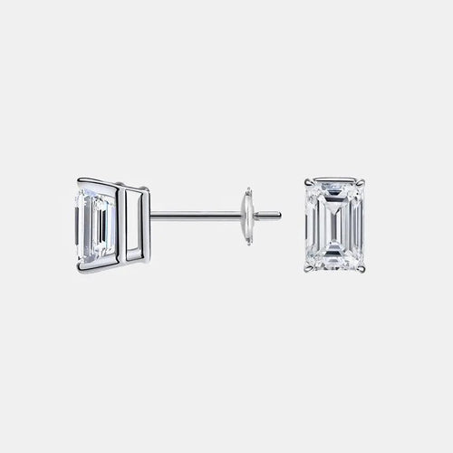 Abigail Emerald Stud Earrings - Raphana Jewellery