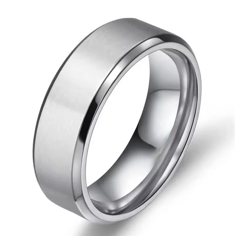 Aethelric - Men's Titanium Wedding Band 8mm - Raphana Jewellery