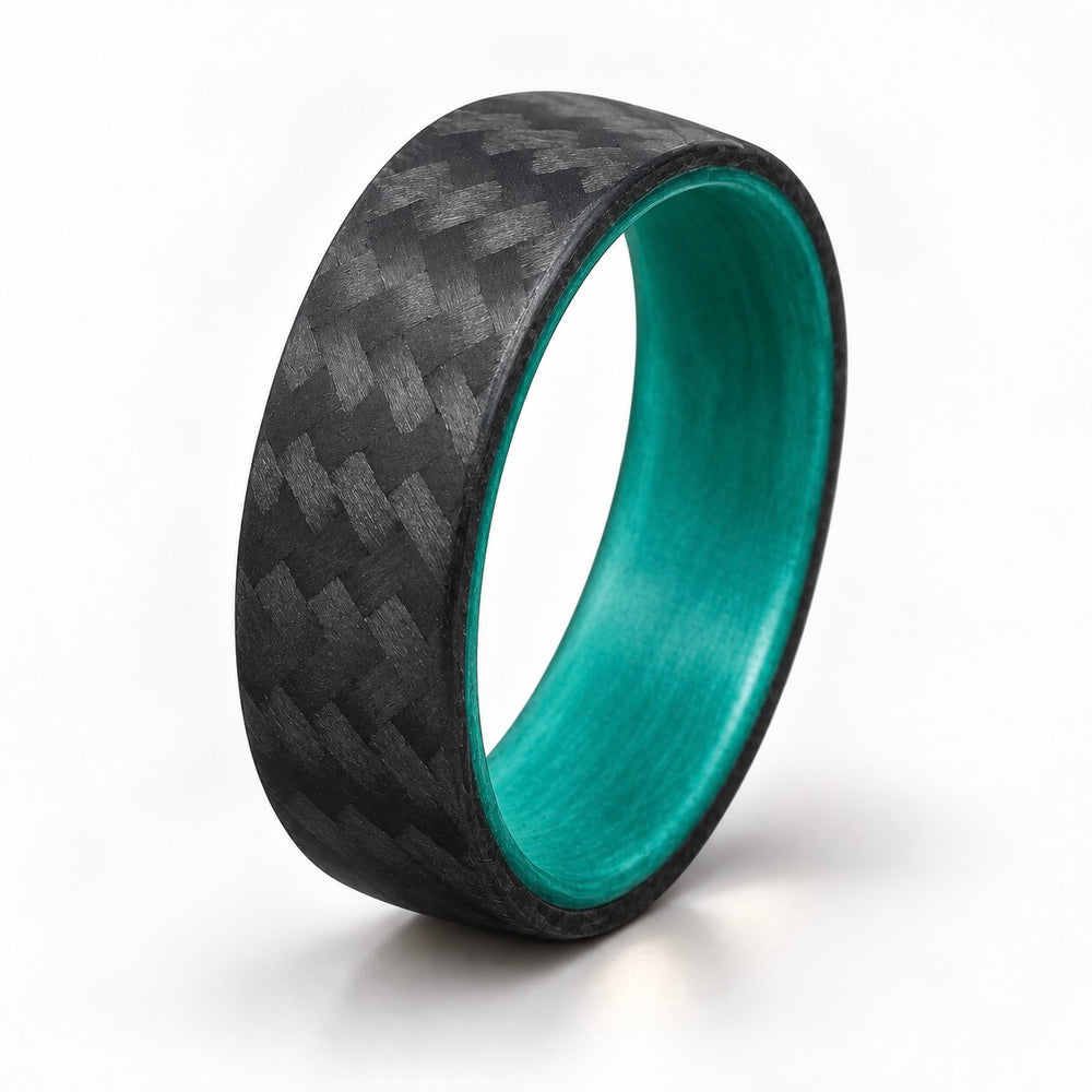 Carbon Fibre Wedding Rings