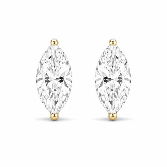 Hannah Marquise Stud Earrings