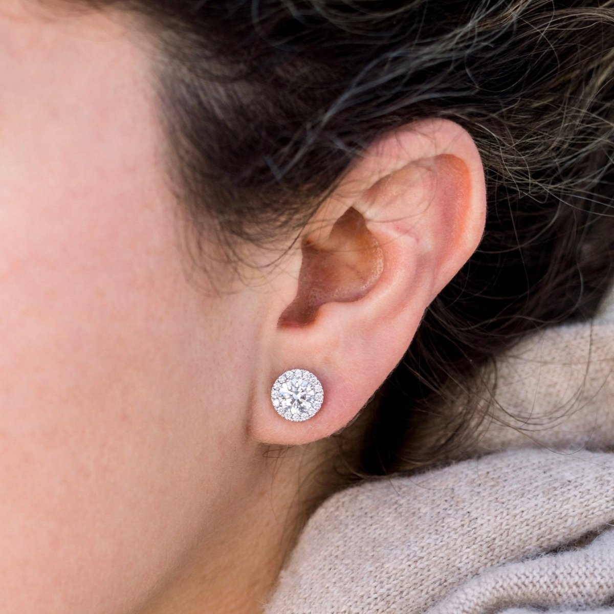Buy Joy Lab-Grown Diamond Earrings - Raphana Jewellery