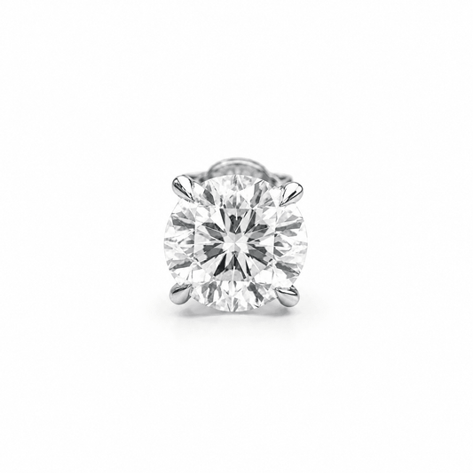 Billie - 1 Carat Lab Grown Diamond Stud Earrings.