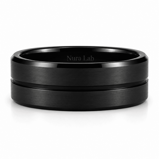Tonho - Black Titanium Men’s Wedding Ring
