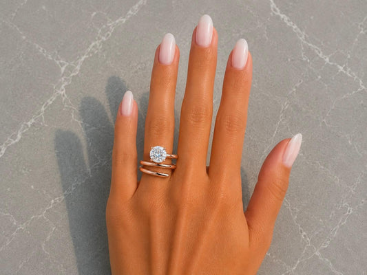 Maeve - Round Lab Grown Diamond Spring Engagemant Rings
