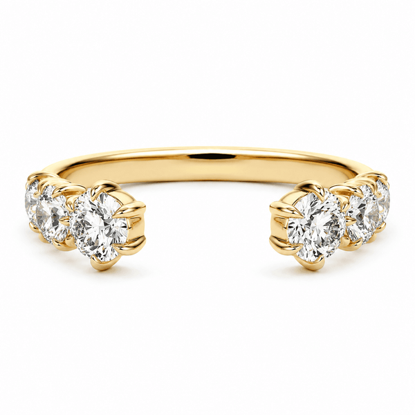 Darlene - Open Unique Design Lab Grown Diamond Wedding Ring