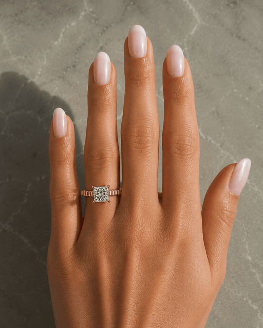 Arizona - Princess Solitaire Lab Grown Diamond Engagement Ring
