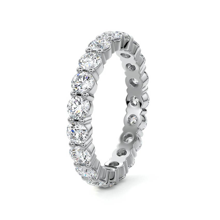 Eternity Wedding Band - Lab Grown - Raphana Jewellery