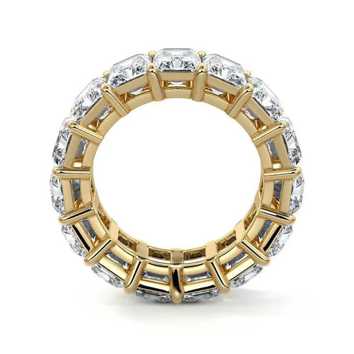 Zuri - Men’s Eternity Radiant Cut Wedding Ring Raphana Jewellery