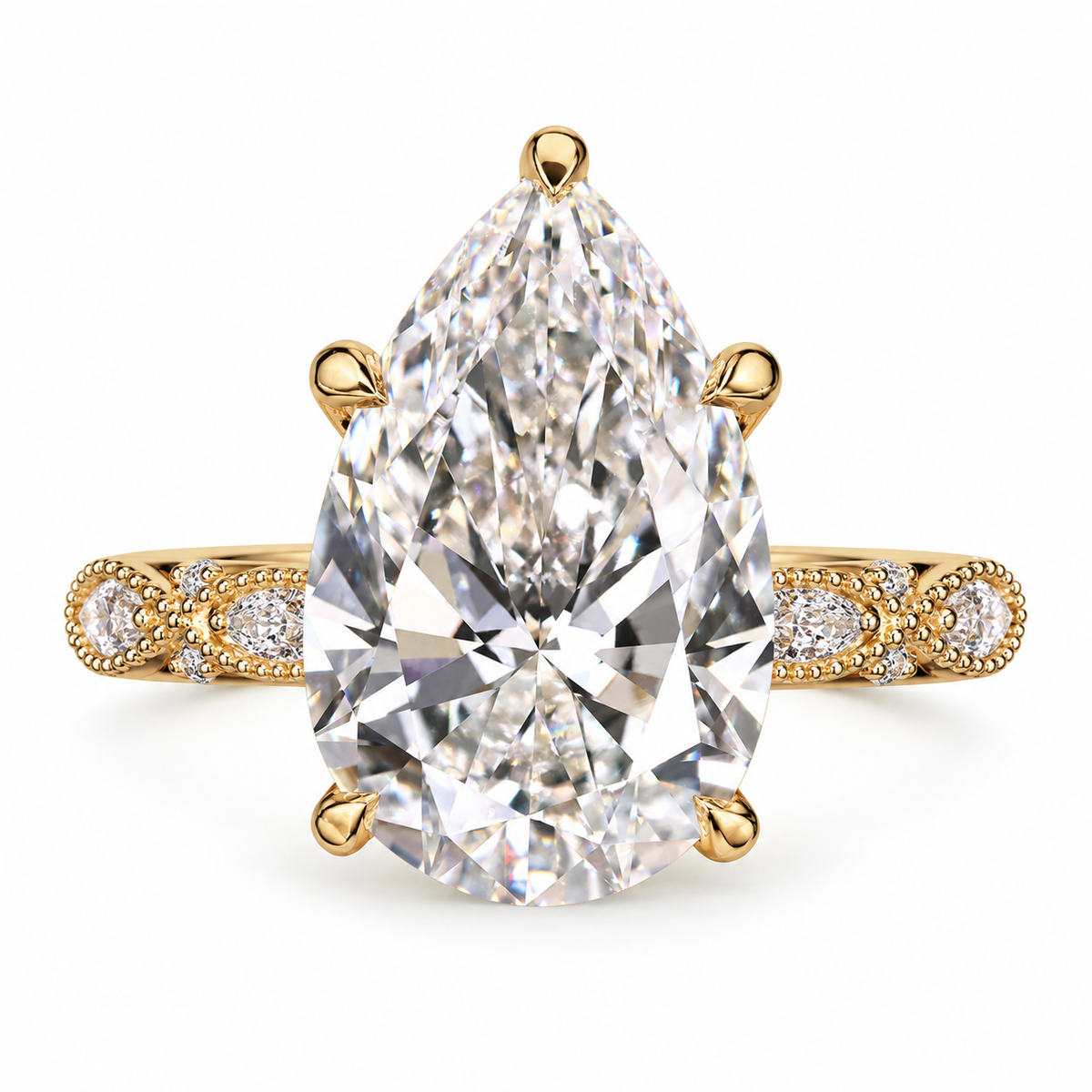 Elodie Grace ring on white studio background