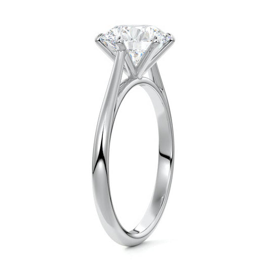Internally Flawless D Colour solitaire lab-grown diamond ring NZ