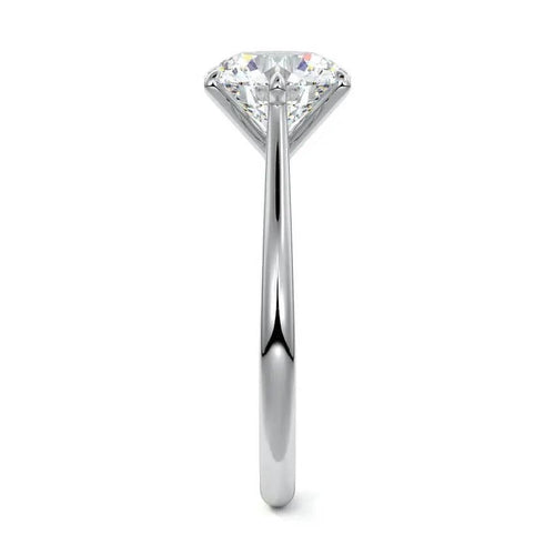 Flawless 1.5 CT Lone Star Solitaire Ring - Raphana Jewellery