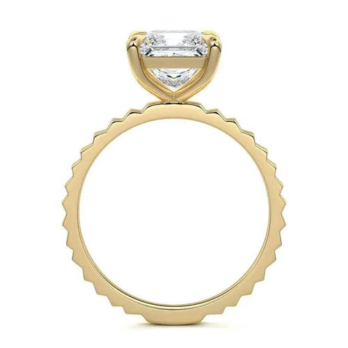 Arizona - Princess Solitaire Lab Grown Diamond Engagement Ring Raphana Jewellery