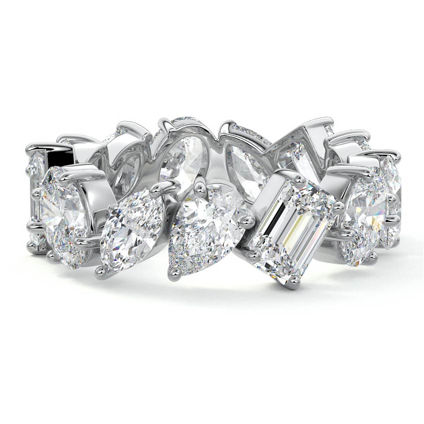 Dora - Women’s Wedding Band Ring | Mixed Shape