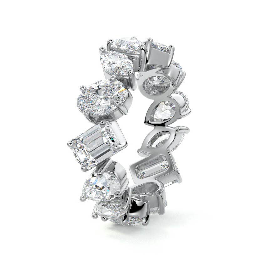 Dora - Women’s Wedding Band Ring | Mixed Shape