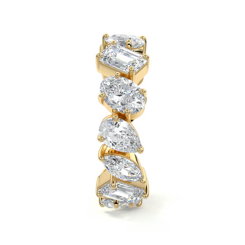 Dora - Women’s Wedding Band Ring | Mixed Shape