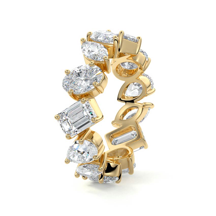 Dora - Women’s Wedding Band Ring | Mixed Shape
